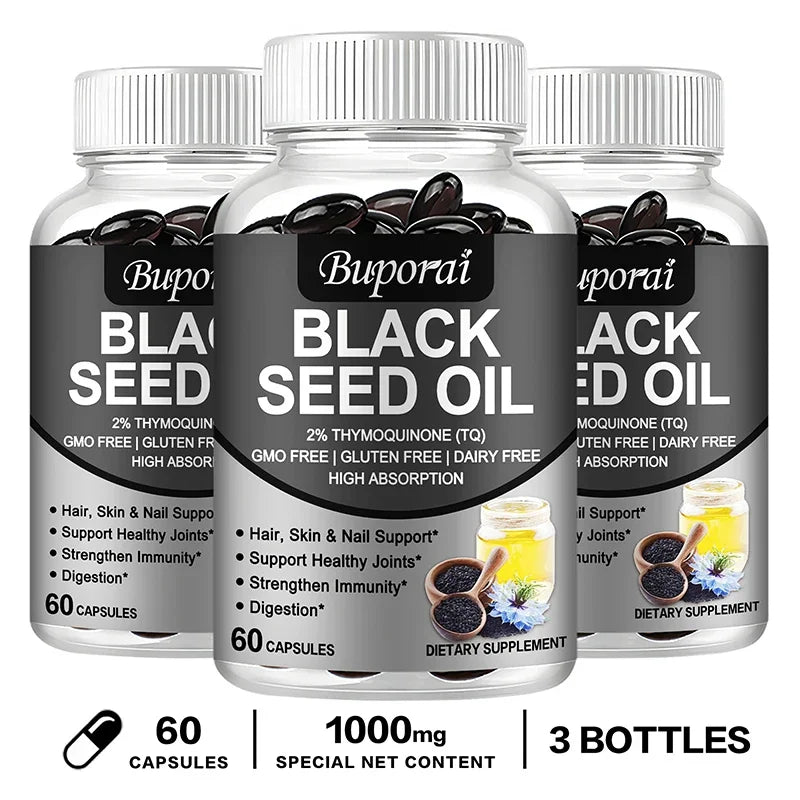 Premium Black Seed Oil Supplement