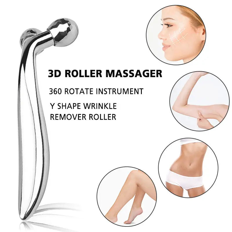 3D Y-Shaped Facial Roller