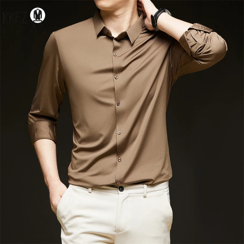 Wrinkle-Free Long Sleeve Shirt