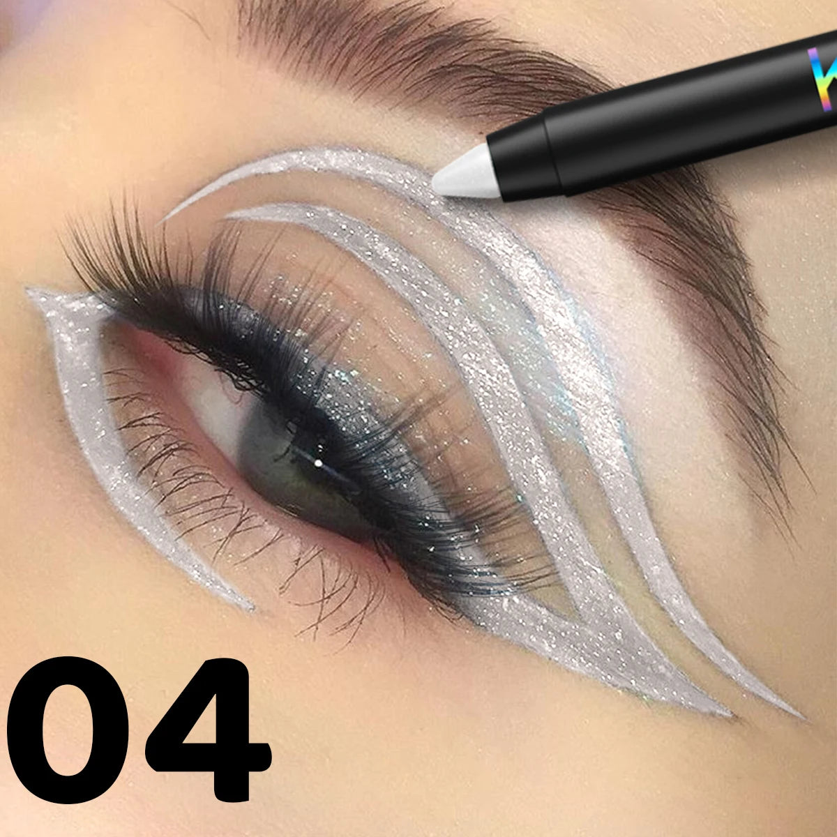 Colourful Metallic Eyeliner Pen