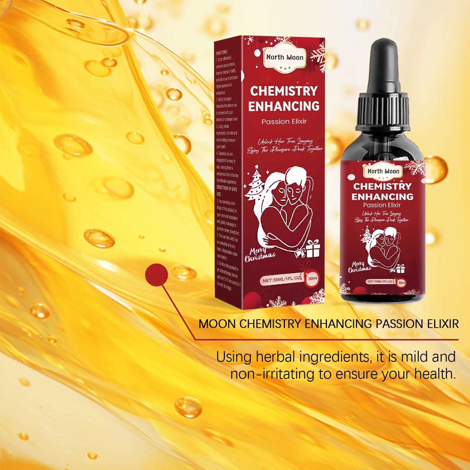 Long-Lasting Pheromone Massage Oil