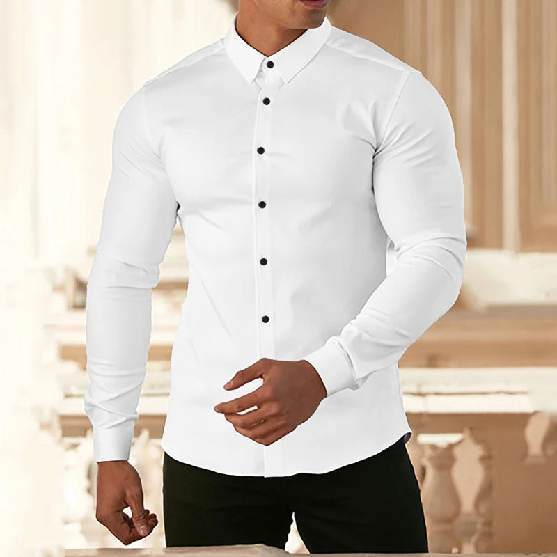 Men’s Autumn Slim Fit Shirt