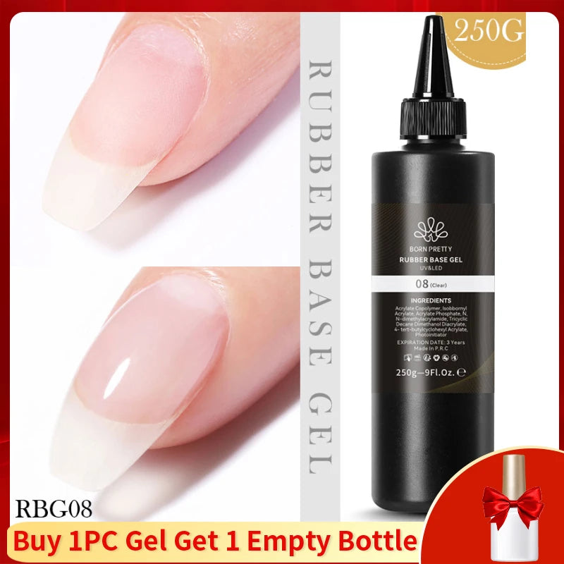 250g Super Top Coat Gel Nail Polish Set