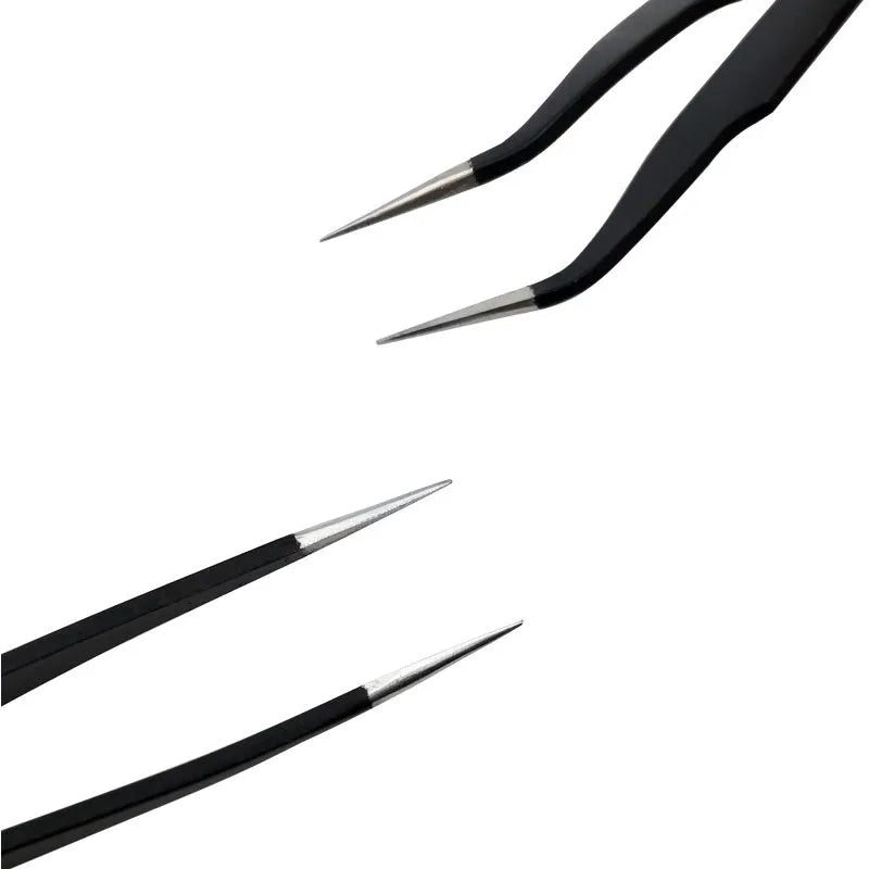 Precision Fiber-Tip Eyelash Tweezers