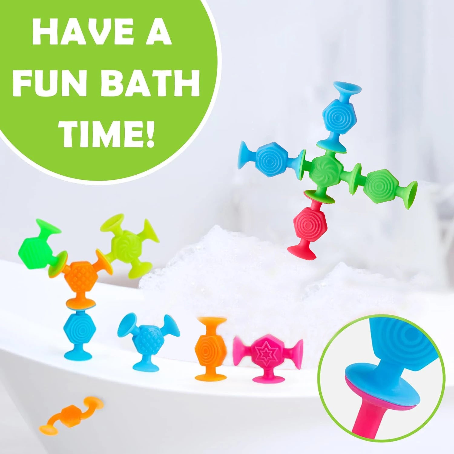 25pcs Suction Cup Building Toys