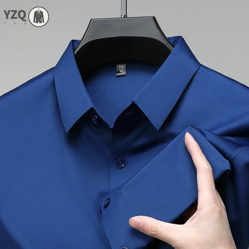 Solid Color Business Shirt