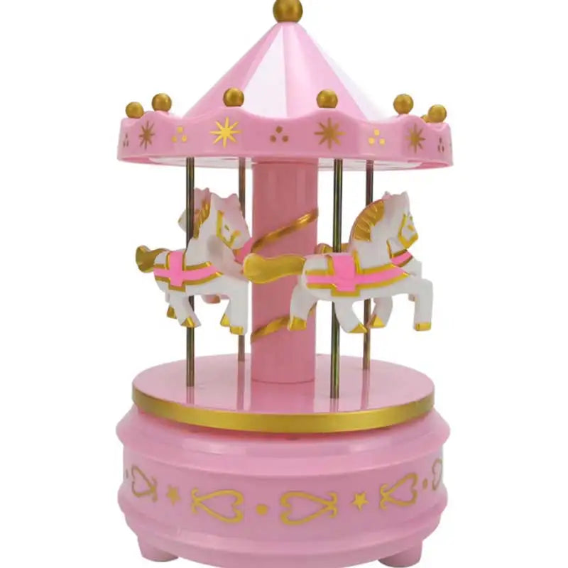 Romantic Luxury Carousel Music Box