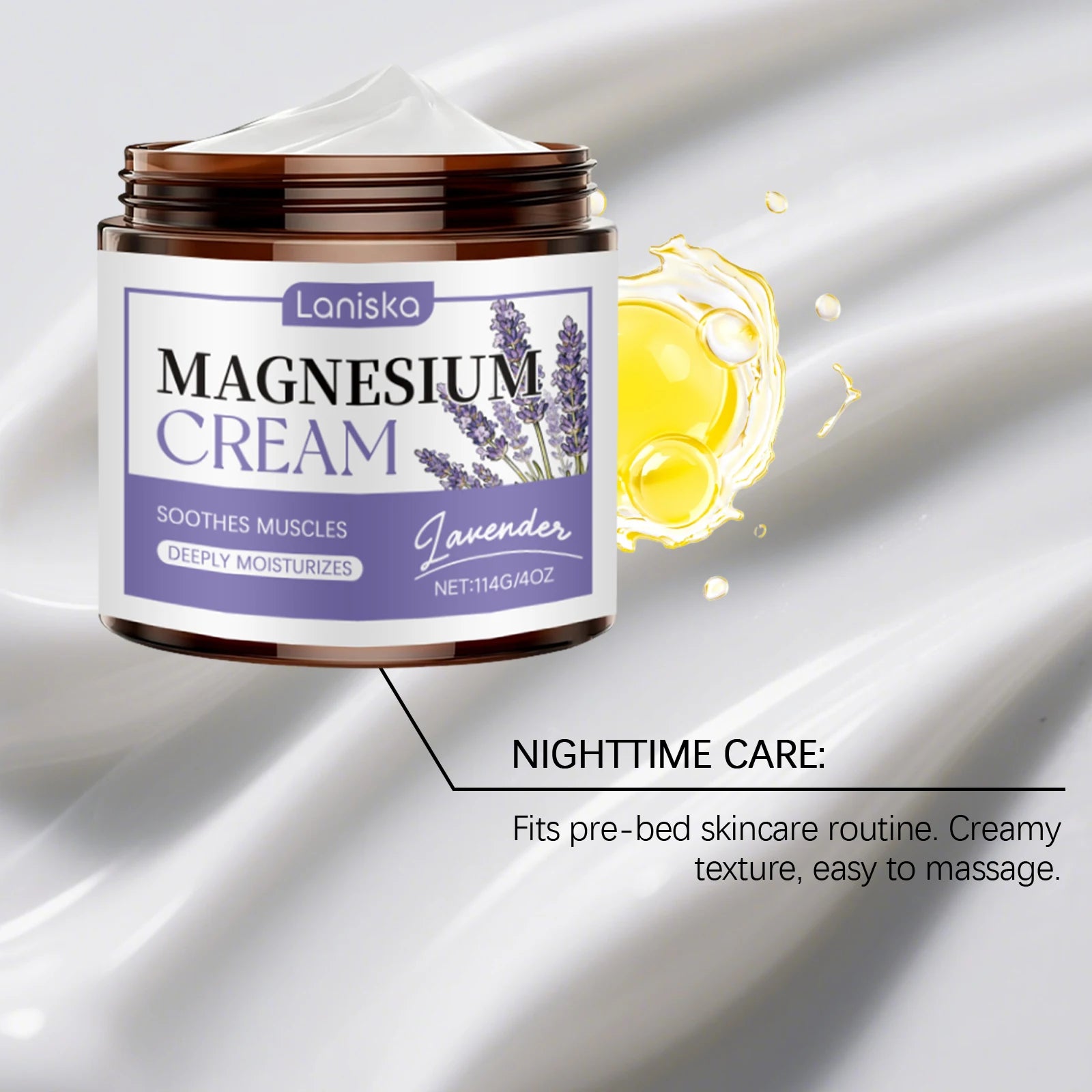 Lavender Magnesium Body Cream