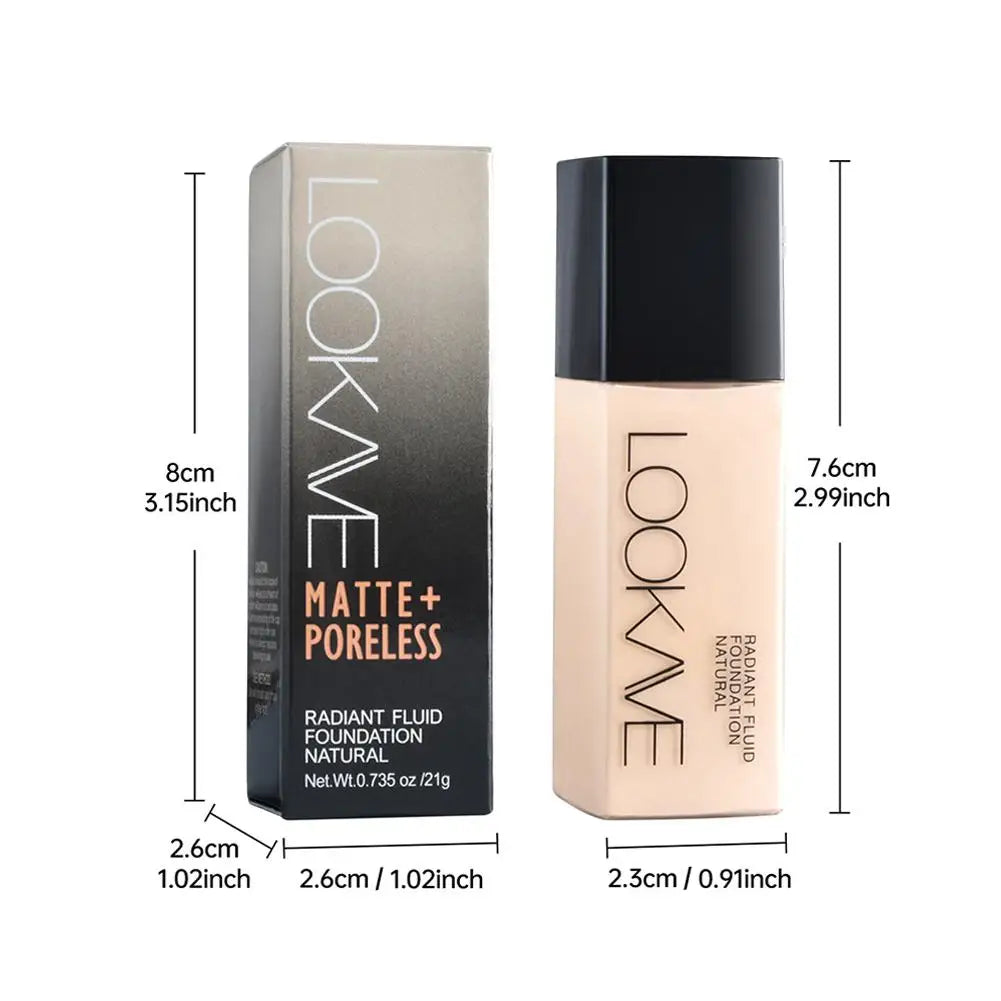 Long-Lasting Full Coverage Matte CC Foundation
