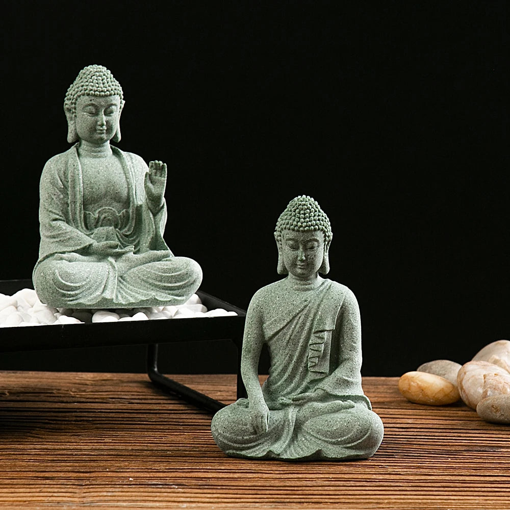 Mini Buddha Zen Statue