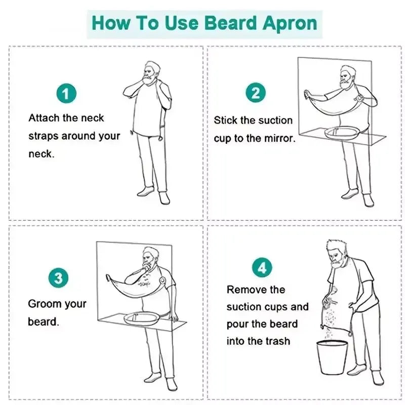 Beard Shaving Apron
