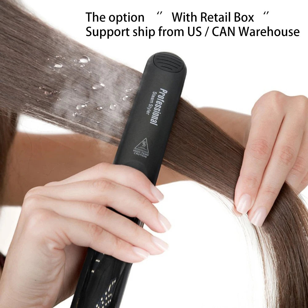 Professional Steam Ceramic Flat Iron