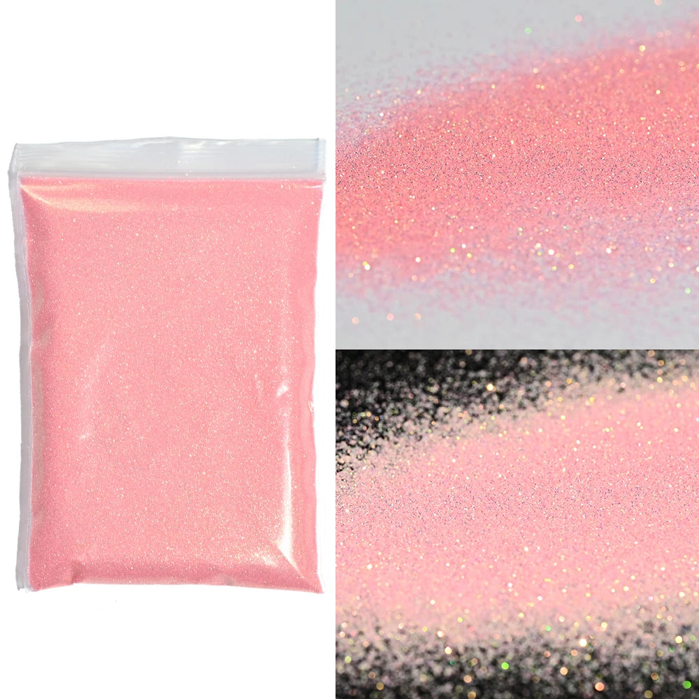 Blue-Green Luminous Nail Powder