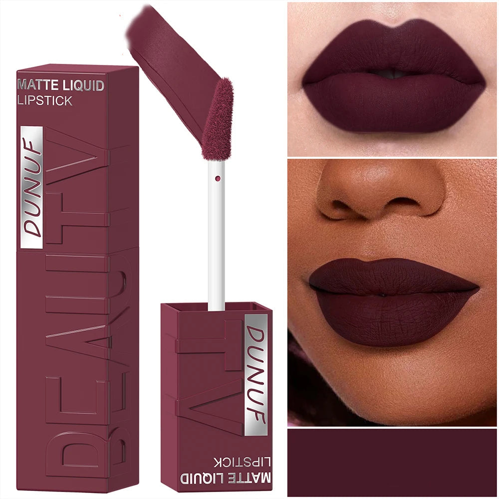 8-Shade Matte Liquid Lipstick Set