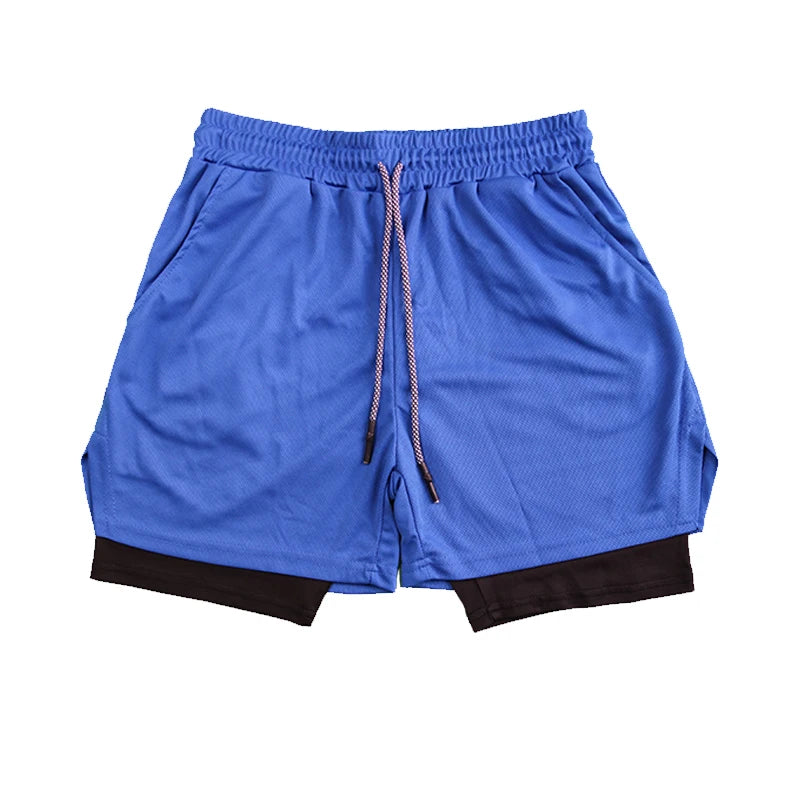 Double Layer Fitness Shorts