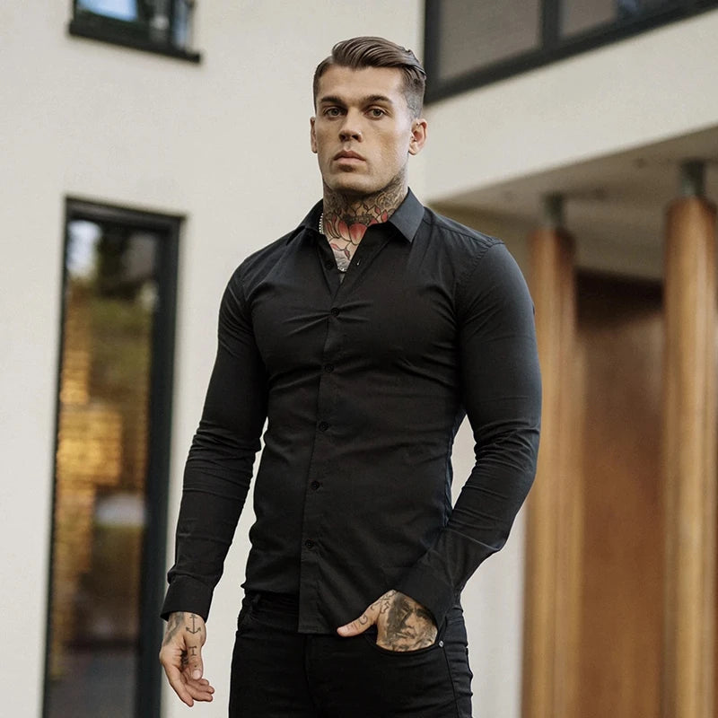 Slim Fit Long Sleeve Shirt