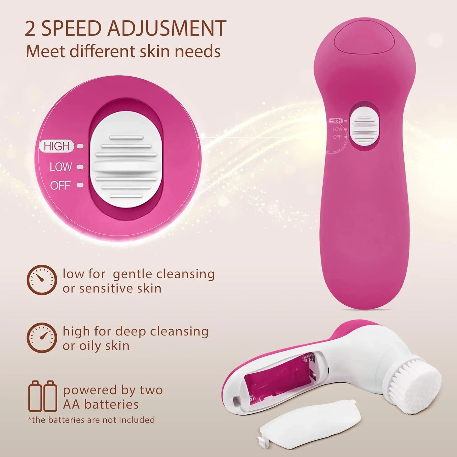7-in-1 Electric Facial Cleansing Brush