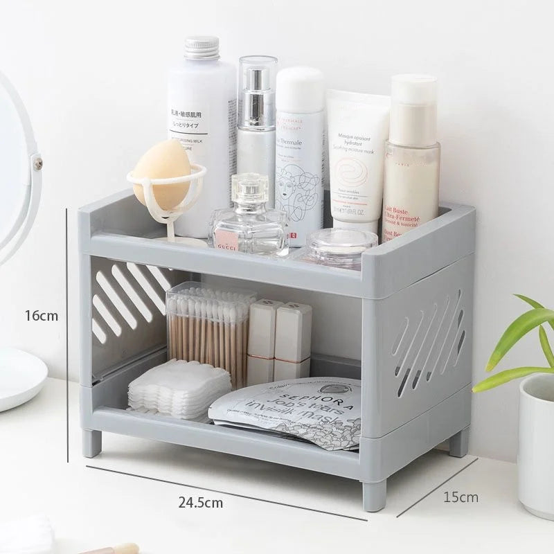 Double Layer Desktop Storage Rack