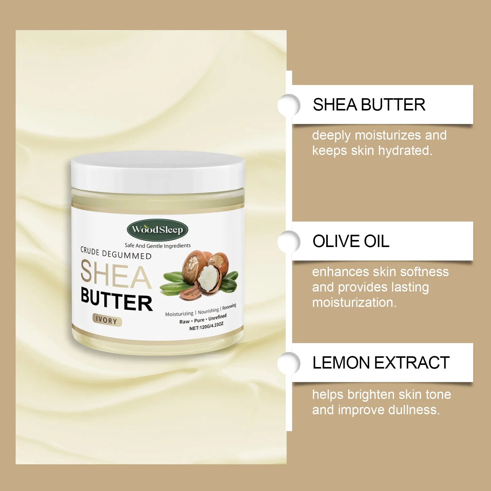 Deep Moisturizing Shea Butter Cream