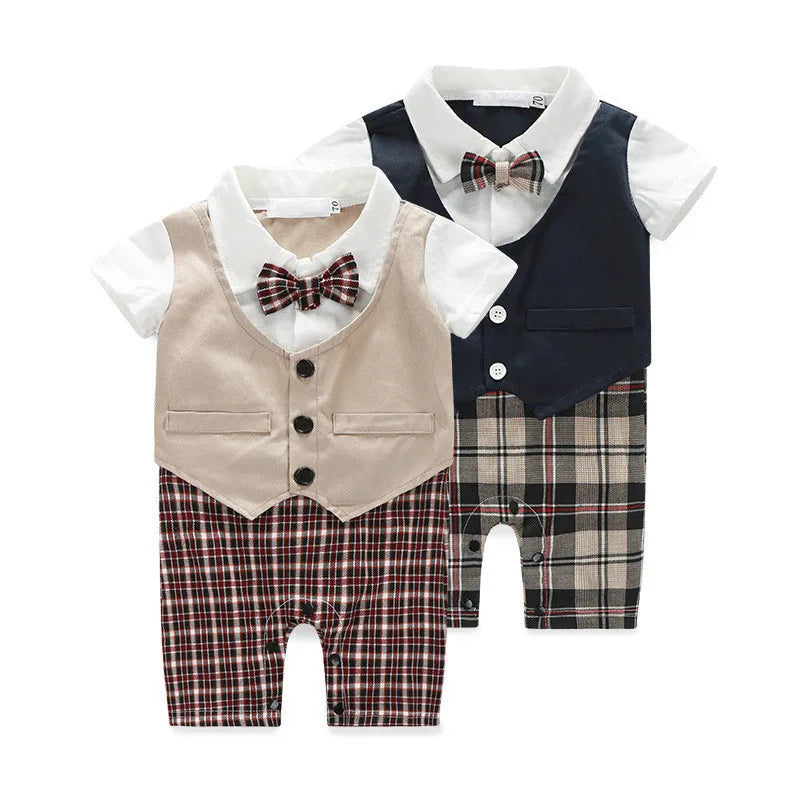 Baby Boy Gentleman Romper
