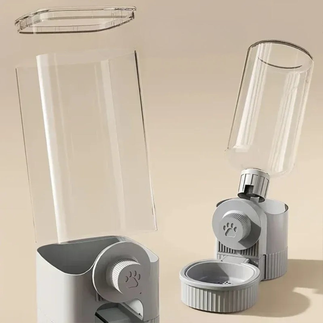 Hanging Automatic Pet Feeder and Water Dispenser